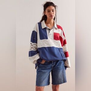 Free People/We the free American Dream Polo